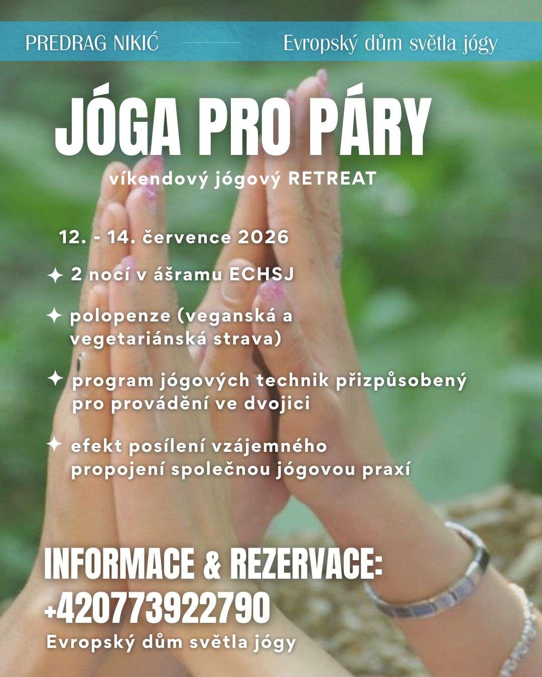 jogovy retreat pro pary