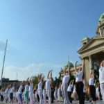 The Great European Yoga Performance in Belgrade 2015