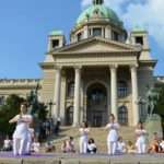 The Great European Yoga Performance in Belgrade 2015