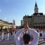 The Great Yoga Performance in Novi Sad, 2015