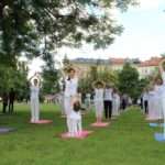 International day of Yoga in Prague