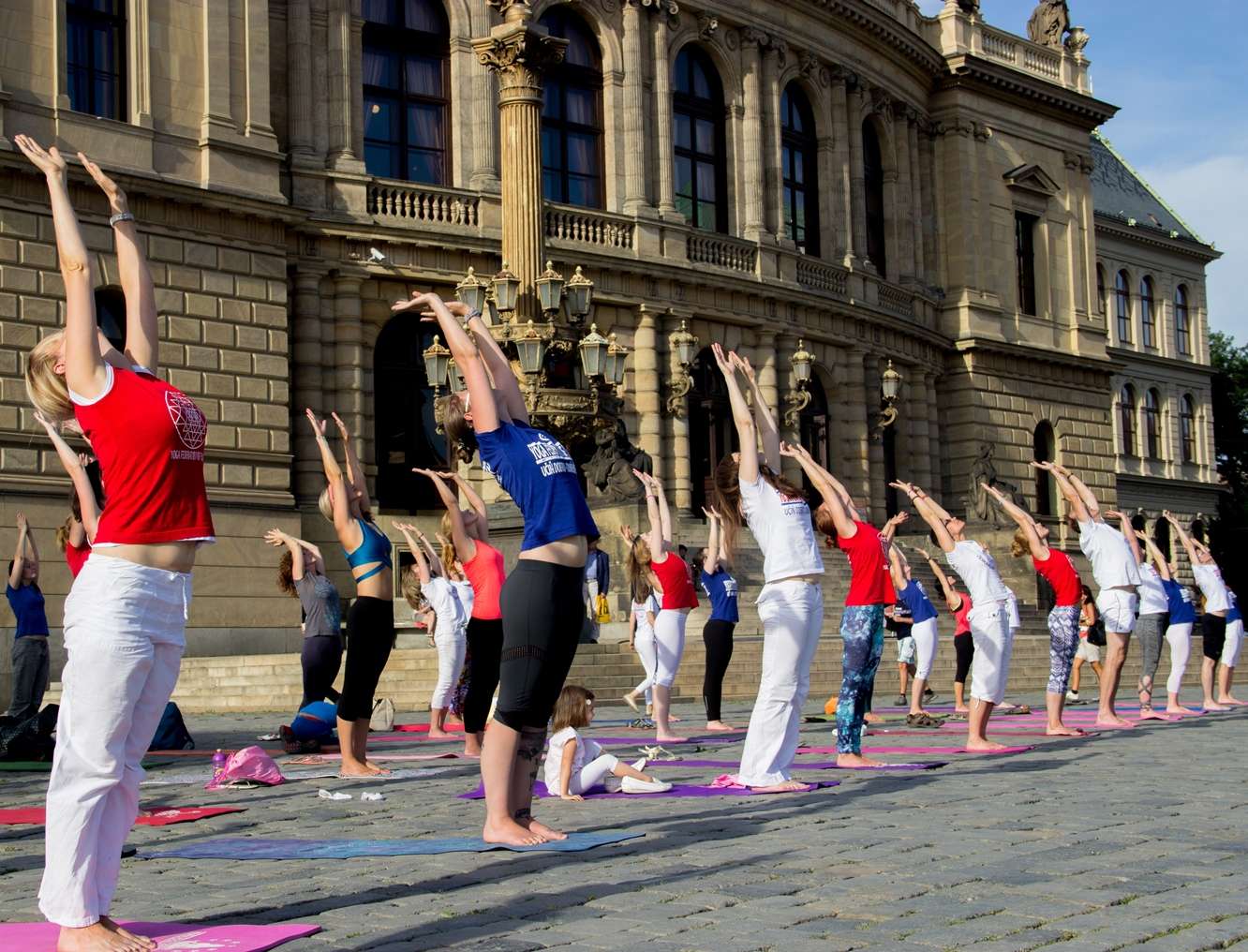 The Grand Yoga Performance in Prague, 2017