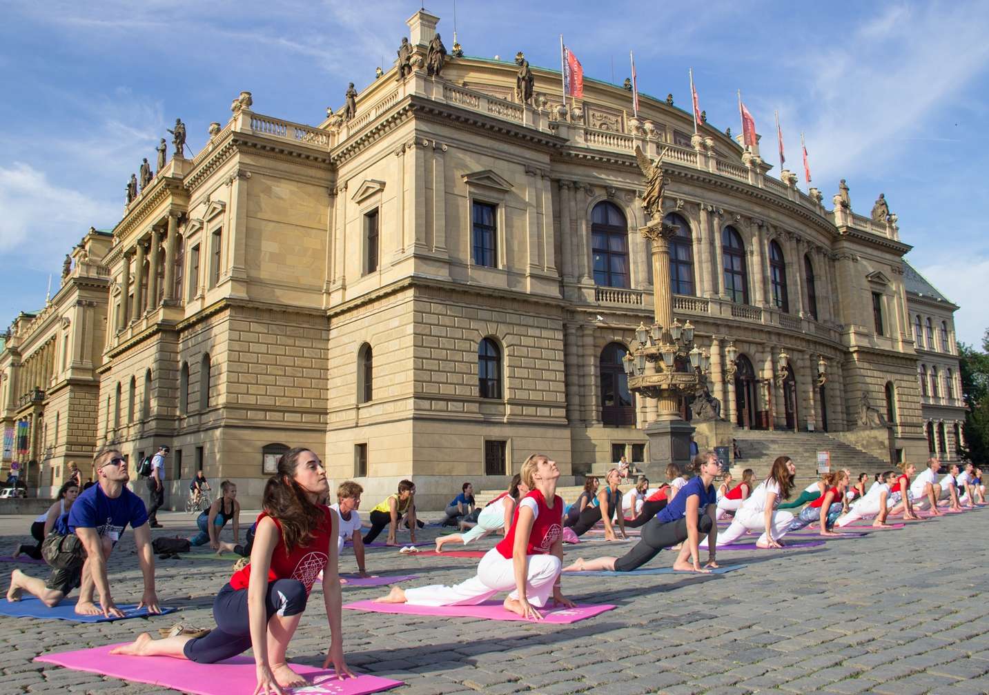 The Grand Yoga Performance in Prague 2018