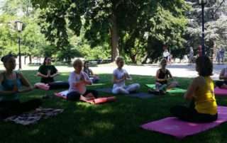 Yoga im Burggarten – Wien 2018