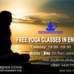Free Yoga classes Brno