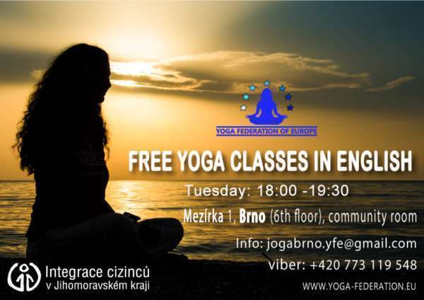 Free Yoga classes Brno