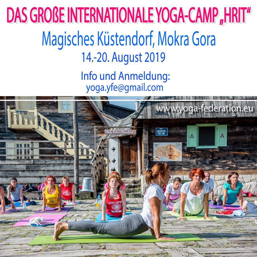 Internationales Yoga-Camp “Hrit”