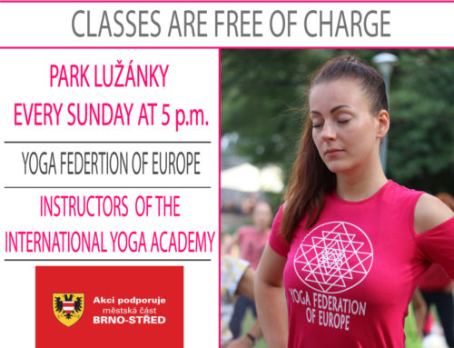Practice yoga with us – Brno 2019