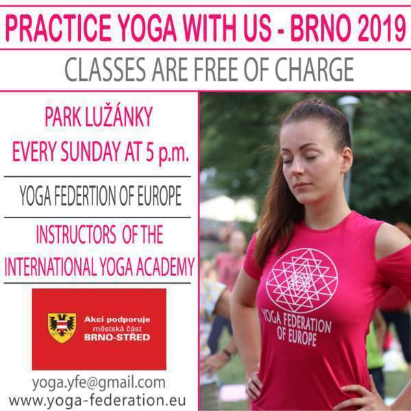 Practice Yoga with us in Brno