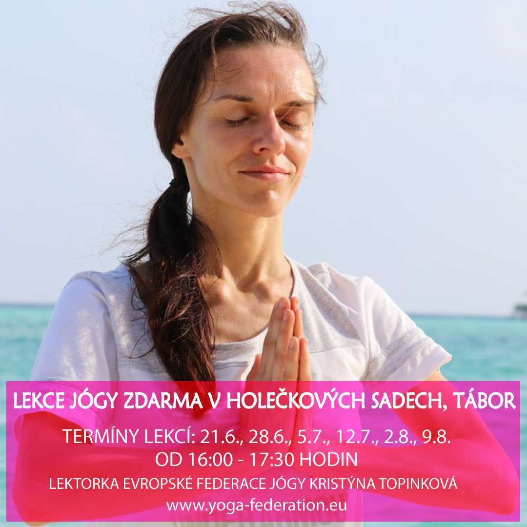 Lekce jógy zdarma v Táboře - Cvičte jógu s námi 2020 - Yoga Federation of  Europe